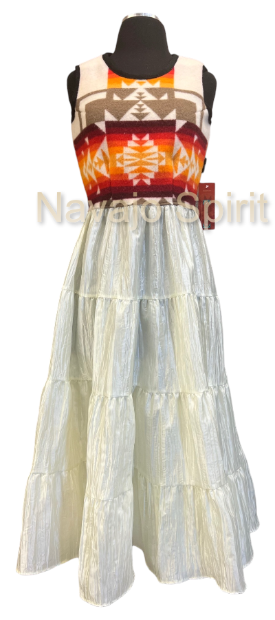 Becenti Dress - Ivory Chief Joseph